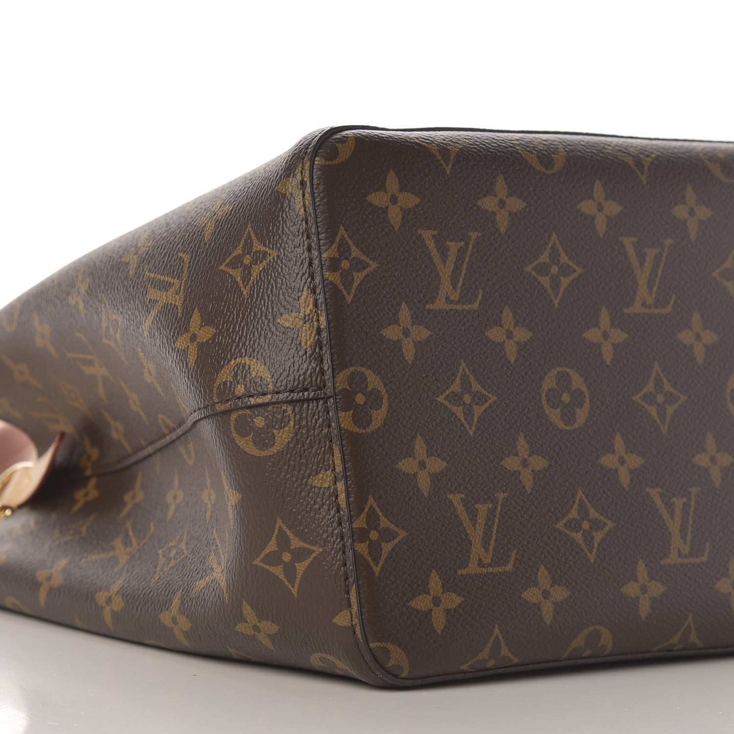 Louis Vuitton Monogram Braided Neonoe MM Peach Cream 7 of 11