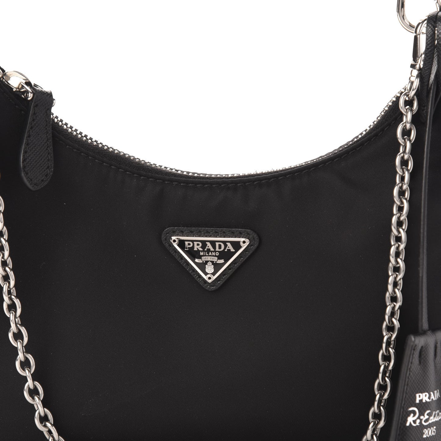 Nylon Re-Edition 2005 Shoulder Bag Black