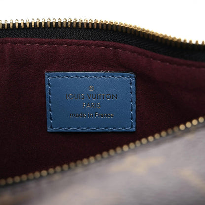 Louis Vuitton Monogram Beaubourg Hobo Mini Bordeaux Red Peach Safran Blue Jean Blue 6 of 8