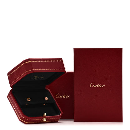 Cartier 18K Pink Gold LOVE Earrings 5 of 5