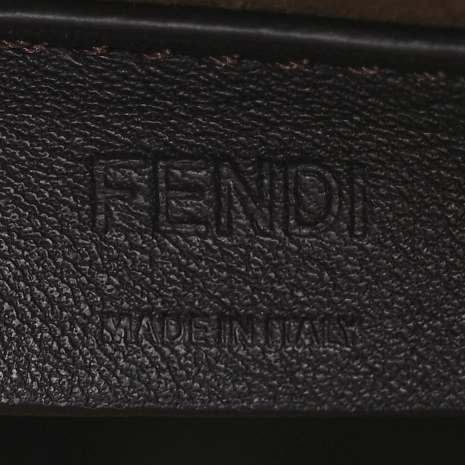 Fendi Fabric Jacquard Vitello King Plexiglass FF 1974 Mini Fendi Sunshine Shopper Tote Tobacco Moro Sand 6 of 11