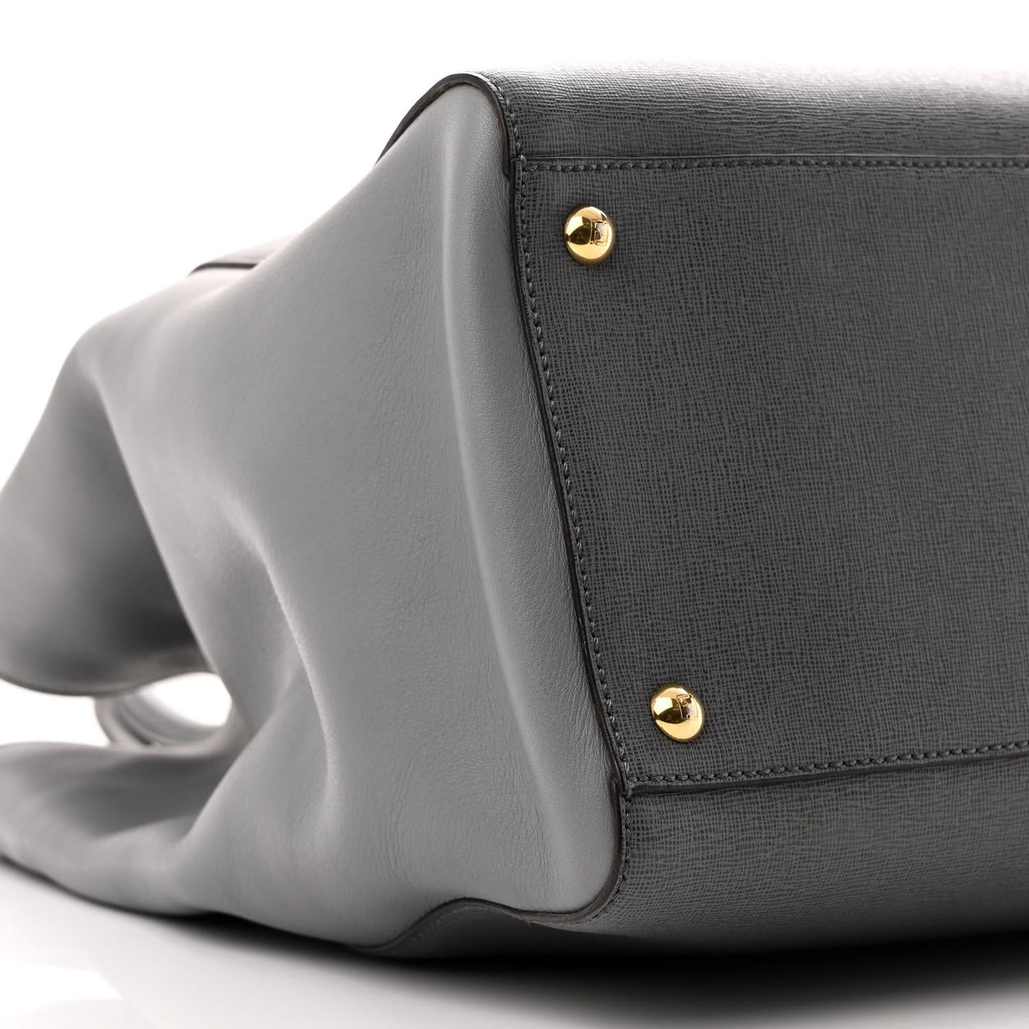 Vitello Large 2Jours Tote Grigio Grigio Chiaro