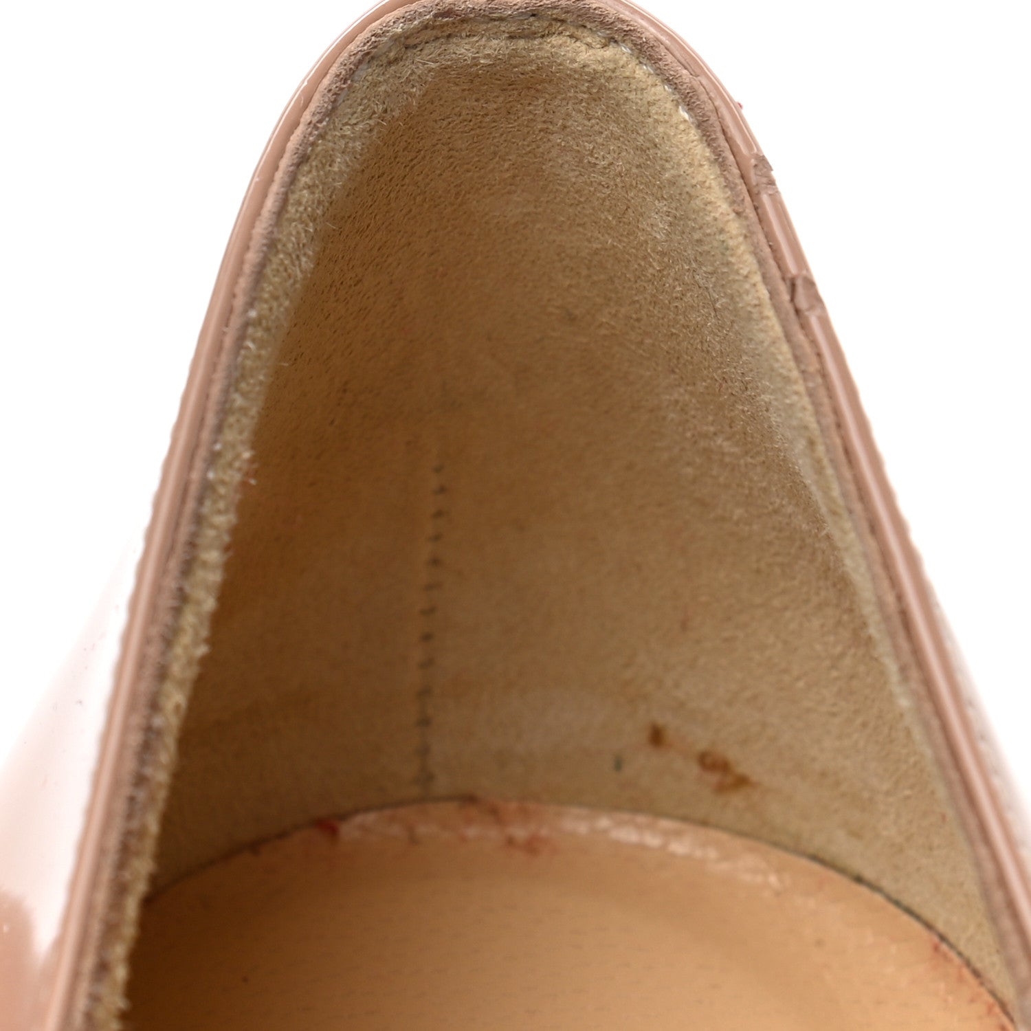 Christian Louboutin Patent Pigalle Plato 120 Pumps 40.5 Nude 9 of 10