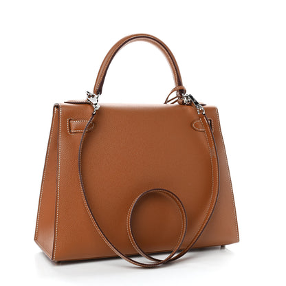 Hermes Epsom Kelly Sellier 28 Gold 2 of 11
