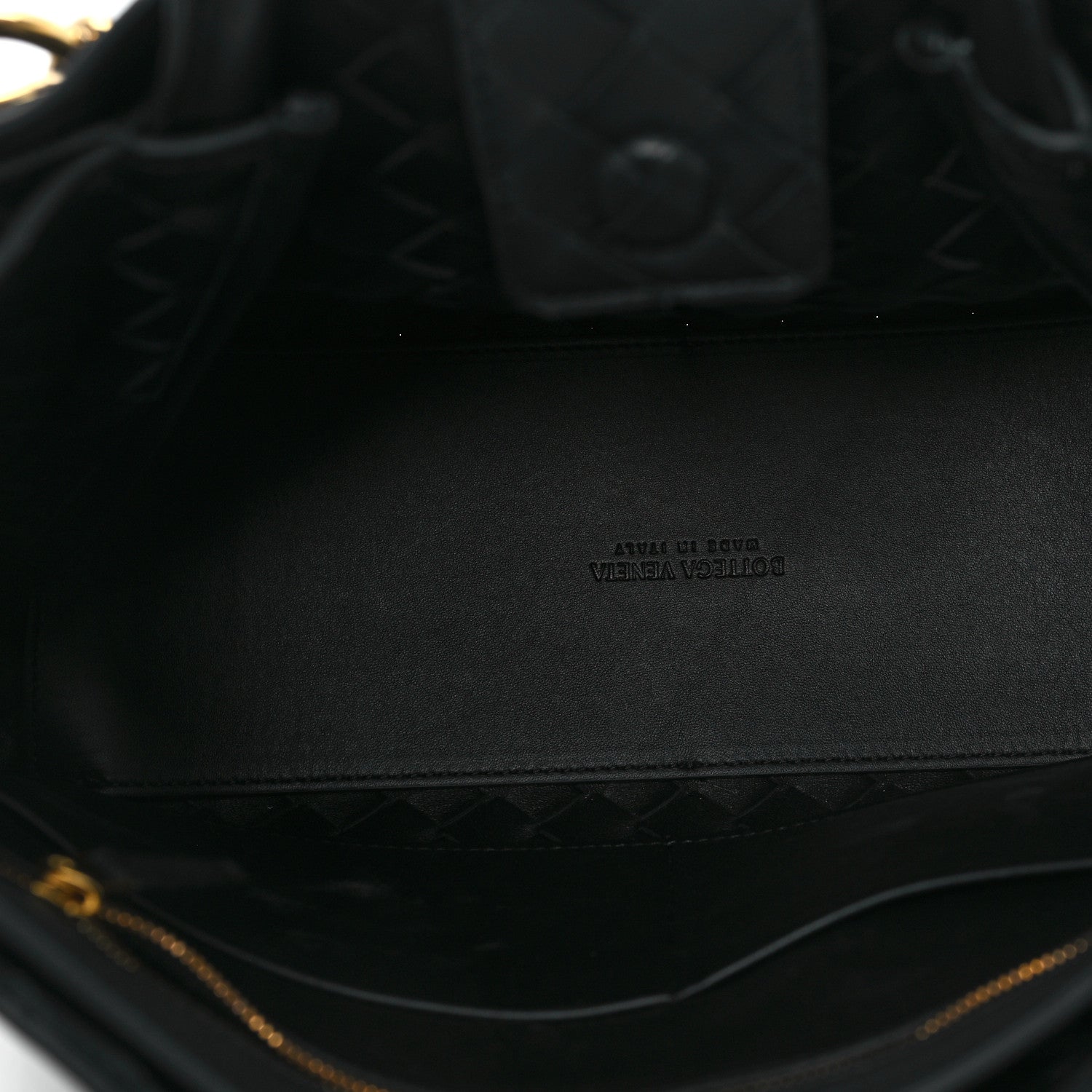 Bottega Veneta Nappa Intrecciato Medium Andiamo Shoulder Bag Black 5 of 10