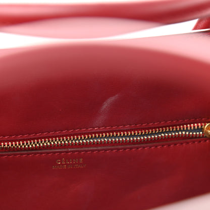 Celine Smooth Calfskin Small Tie Knot Tote Red 8 of 13