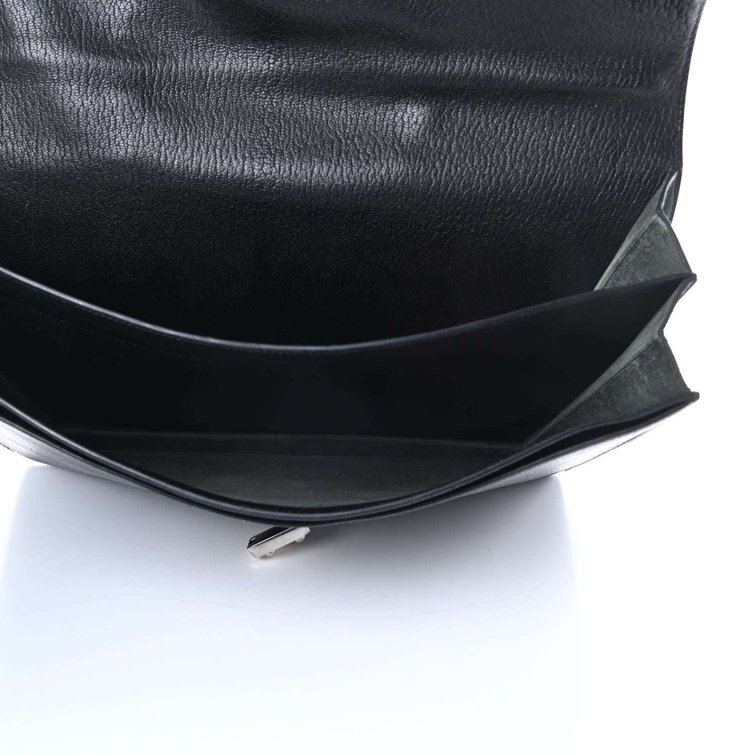 Hermes Chevre Mysore Sac a Depeche 38 Briefcase Black 5 of 10
