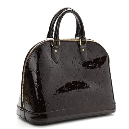 Louis Vuitton Vernis Alma PM Amarante 3 of 11