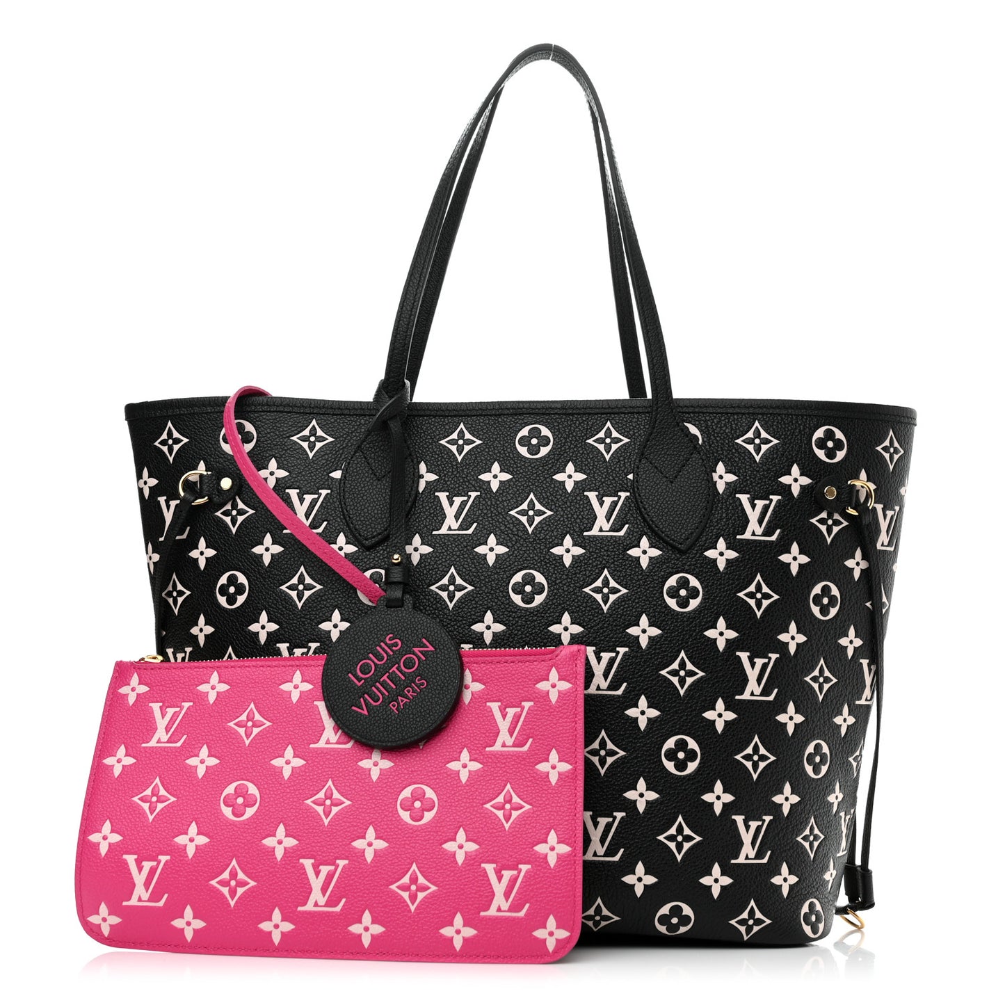 Empreinte Spring In The City Neverfull MM Black White Pink