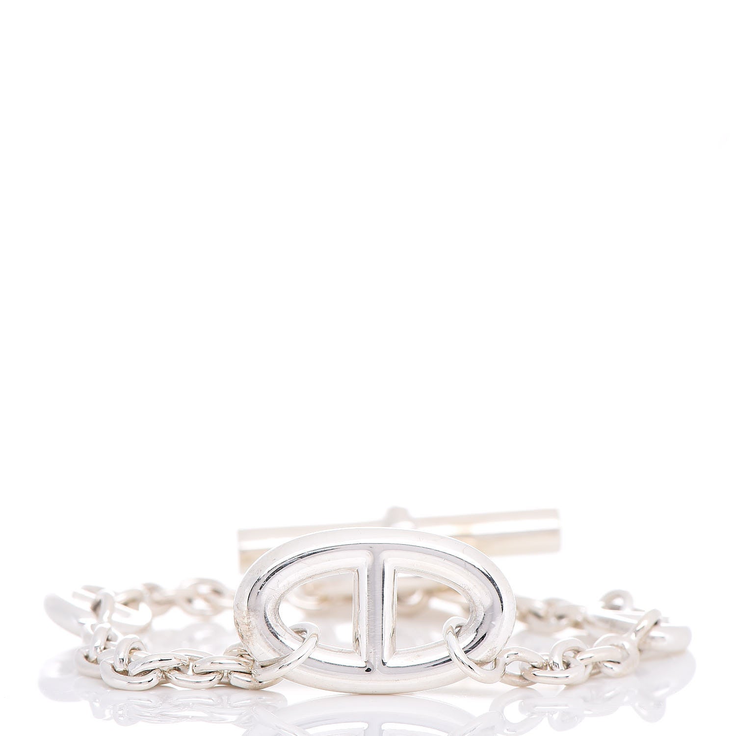 Hermes Sterling Silver Farandole Bracelet ST 1 of 6
