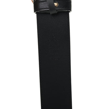 Gucci Calfskin Interlocking G 37mm Belt 75 30 Black 3 of 3