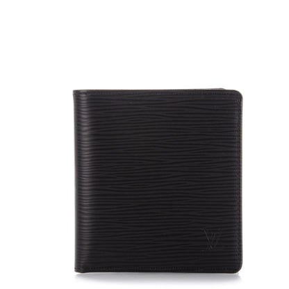 Louis Vuitton Epi Billfold Wallet 6 Credit Card Slots Black 1 of 8