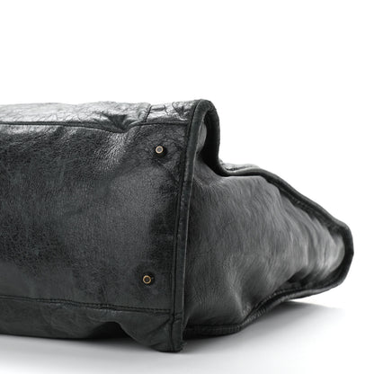 Balenciaga Agneau Classic Hardware Weekender Black 10 of 17