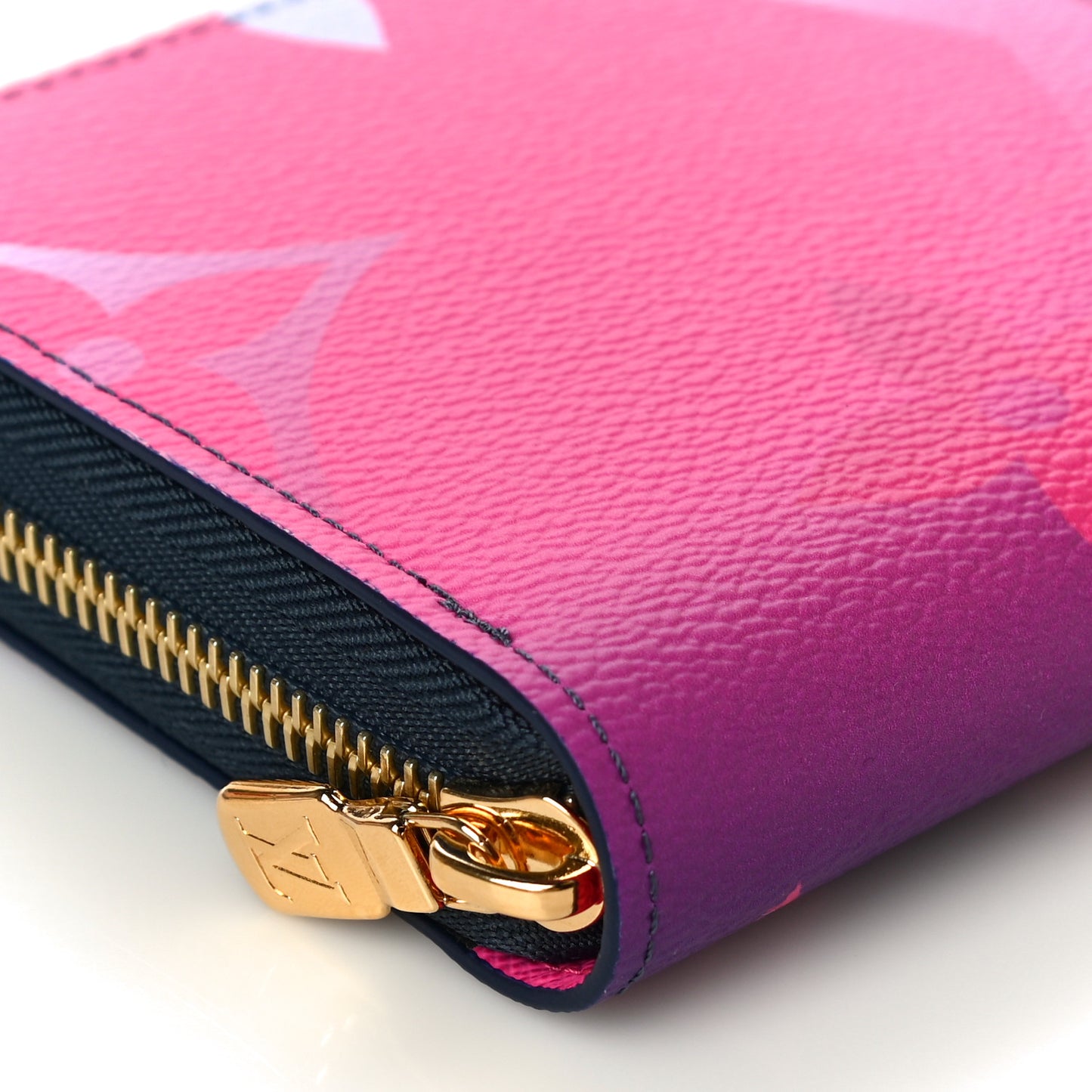 Monogram Giant Spring In The City Zippy Wallet Midnight Fuchsia