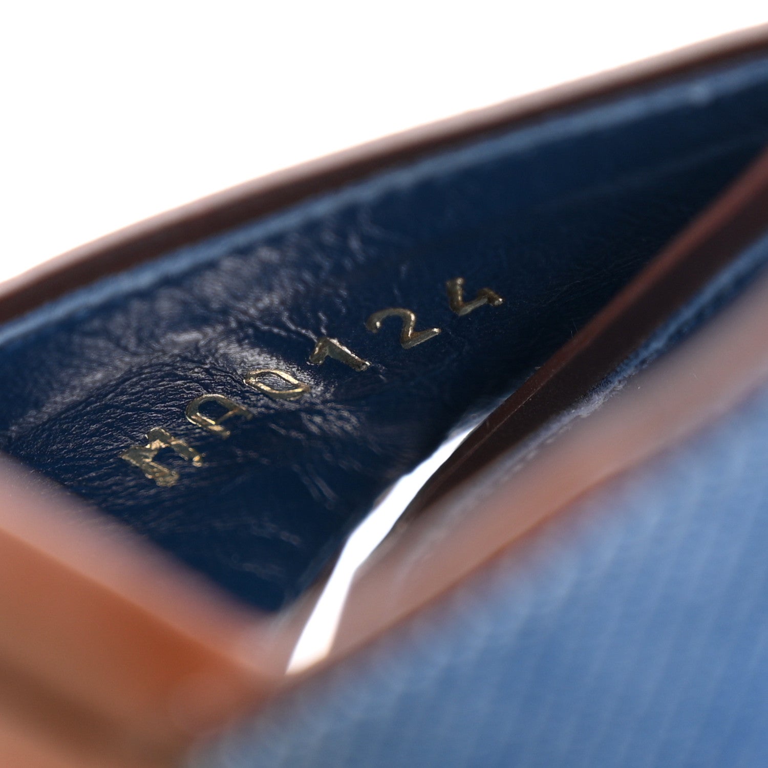 Louis Vuitton Denim Articles de Voyage Wedges 37.5 Blue 10 of 14