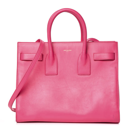 Saint Laurent Calfskin Small Sac De Jour Bubblegum 1 of 27