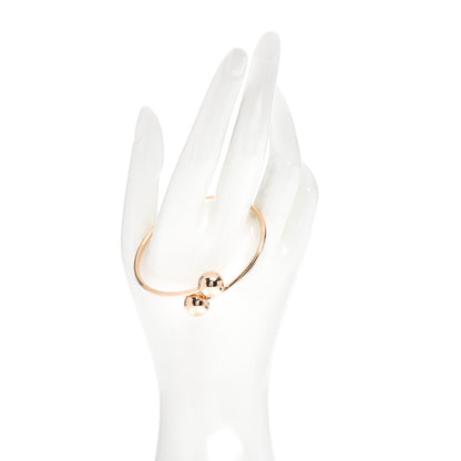 Tiffany 18K Rose Gold 11mm HardWear Ball Bypass Bracelet 2 of 4