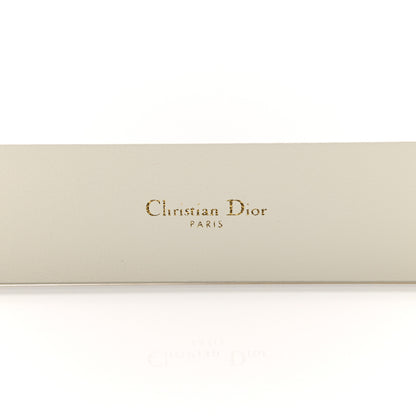 Christian Dior Calfskin 30 Montaigne Belt 70 Latte Multicolor 4 of 6