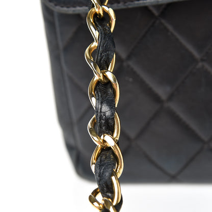 Chanel Lambskin Quilted XL Jumbo Single Flap Black 30 of 31