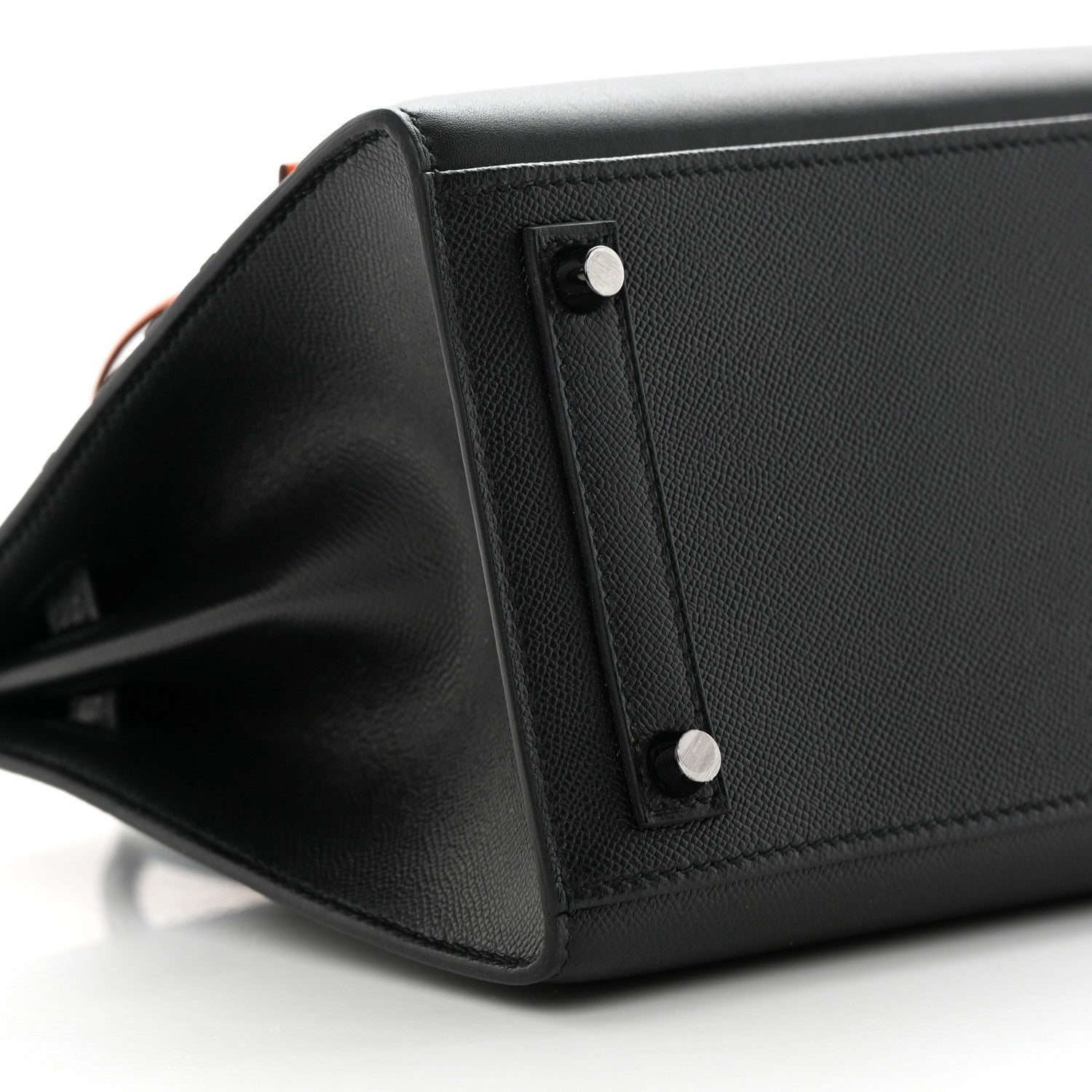 Hermes Madame Calfskin Matte Alligator Swift Faubourg Midnight Birkin Sellier 20 Black 9 of 12