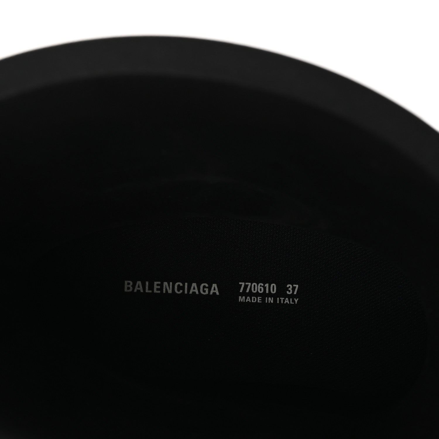 Balenciaga Rubber Steroid Bootie 37 Black 8 of 8
