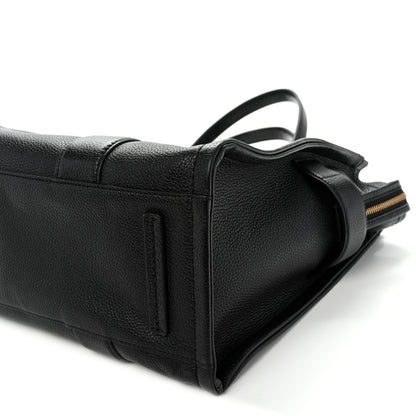 Marc Jacobs Grained Calfskin Large The Tote Bag Black 9 of 11