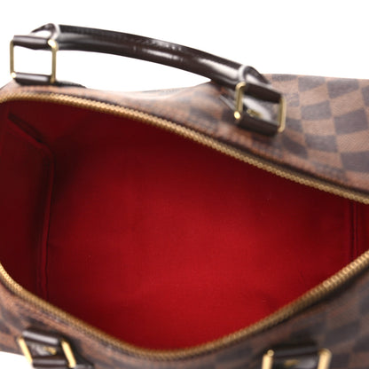 Louis Vuitton Damier Ebene Speedy 30 5 of 9