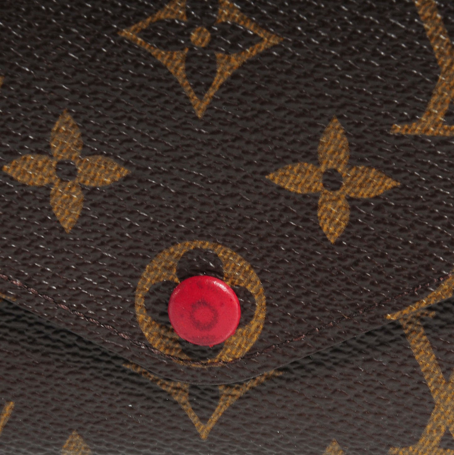 Monogram Josephine Wallet Red