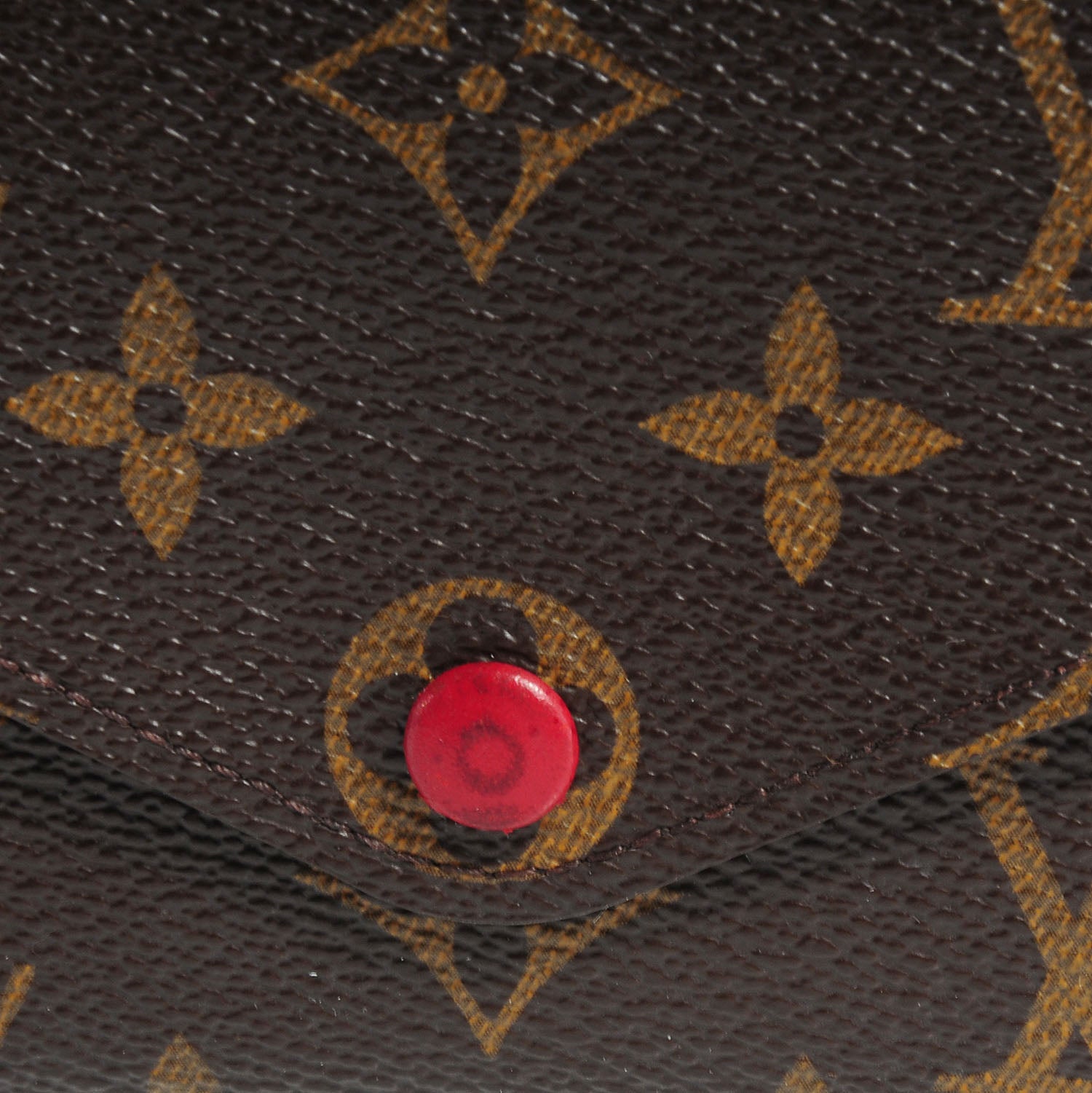 Louis Vuitton Monogram Josephine Wallet Red 6 of 8