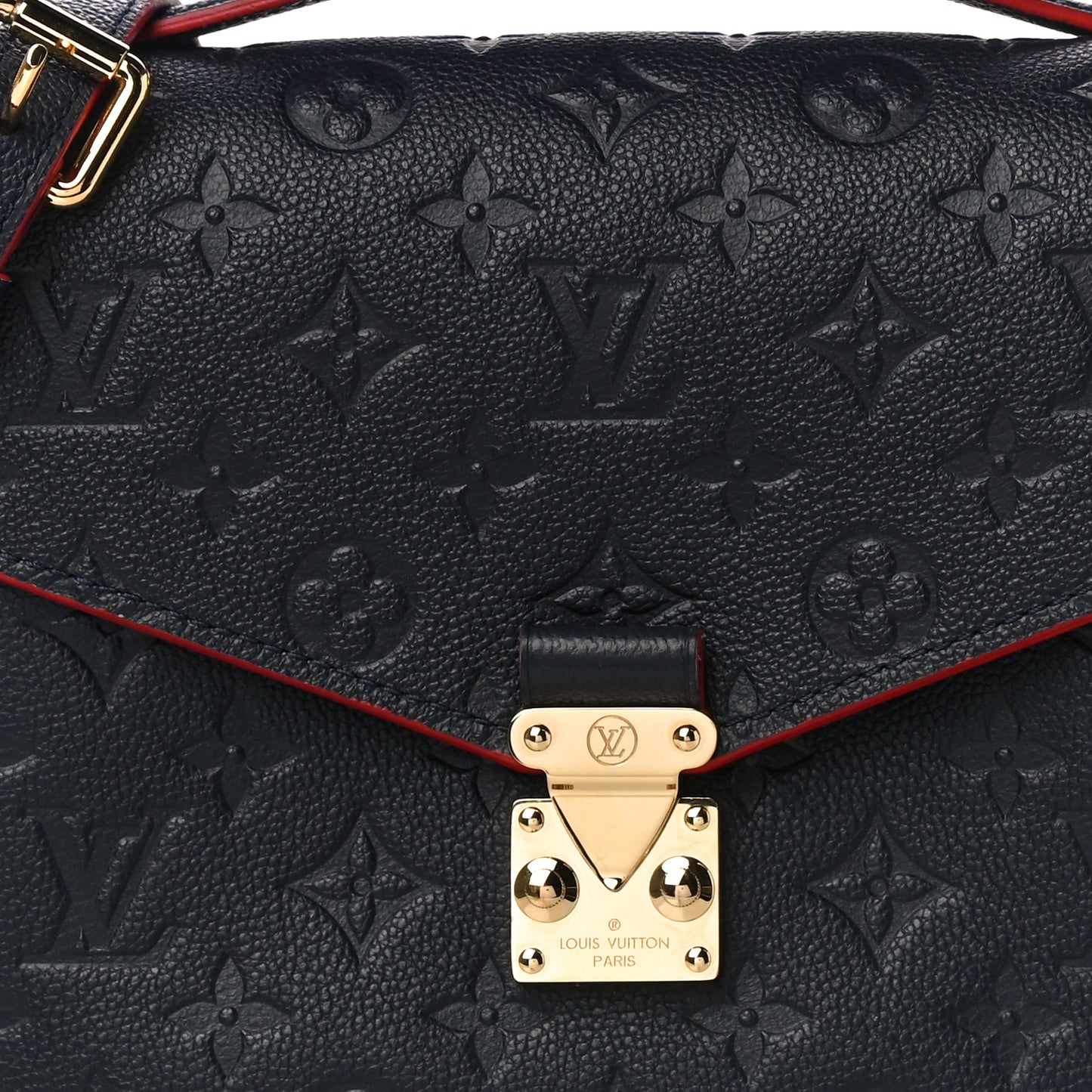 Empreinte Pochette Metis Marine Rouge
