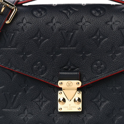 Louis Vuitton Empreinte Pochette Metis Marine Rouge 7 of 10