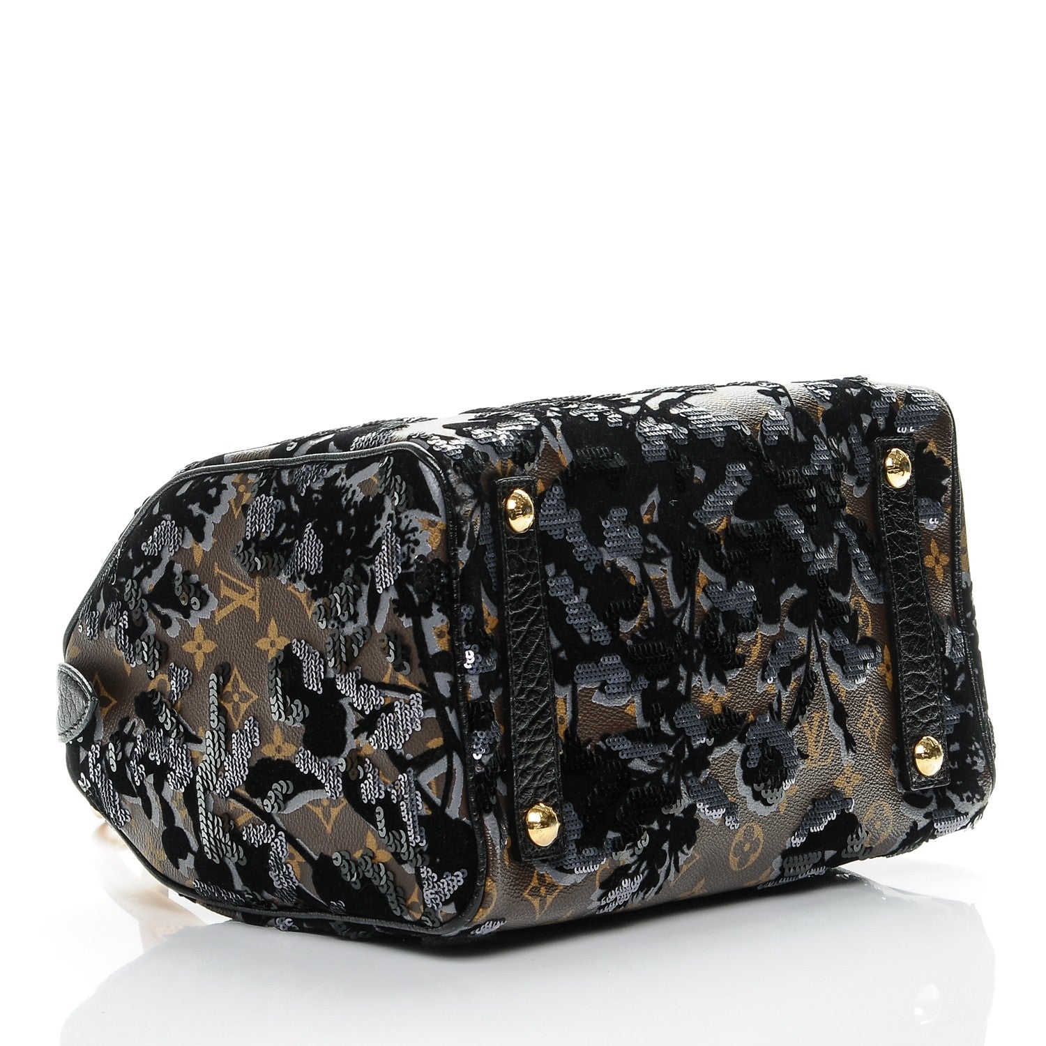 Louis Vuitton Monogram Fleur De Jais Sequins Speedy 30 4 of 9