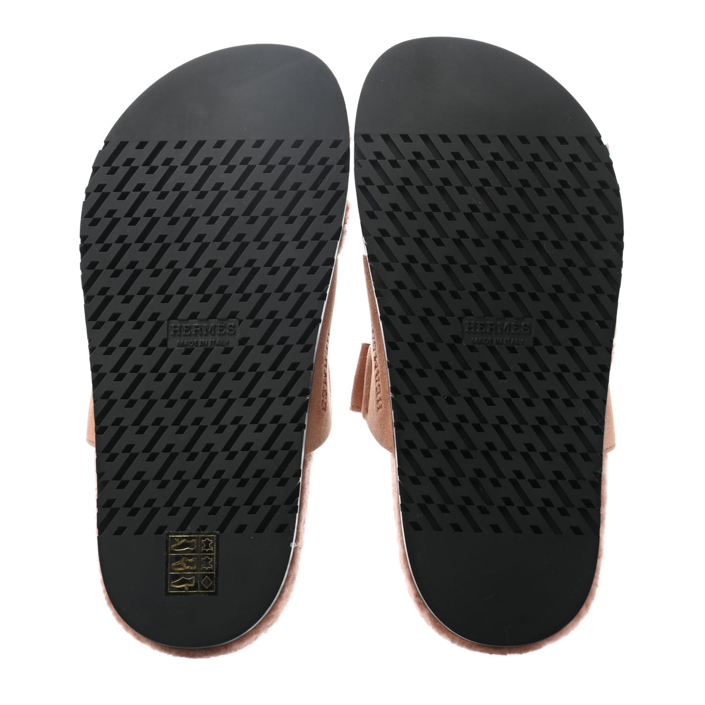 Suede Goatskin Woolskin Womens Chypre Sandals 36 Rose Aube