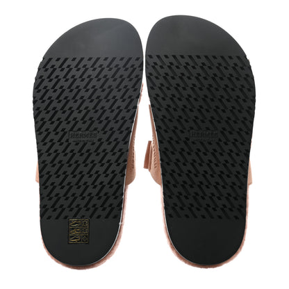 Hermes Suede Goatskin Woolskin Womens Chypre Sandals 36 Rose Aube 4 of 6