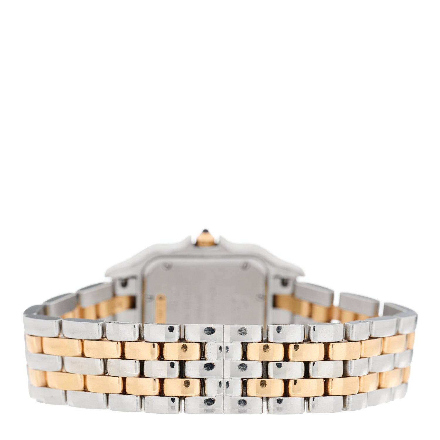 Cartier Stainless Steel 18K Pink Gold Diamond 27mm Panthere Quartz Watch 3 of 5