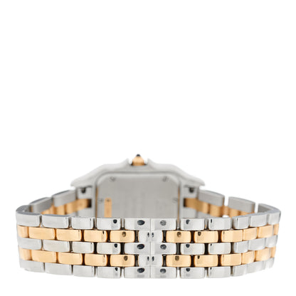 Cartier Stainless Steel 18K Pink Gold Diamond 27mm Panthere Quartz Watch 3 of 5
