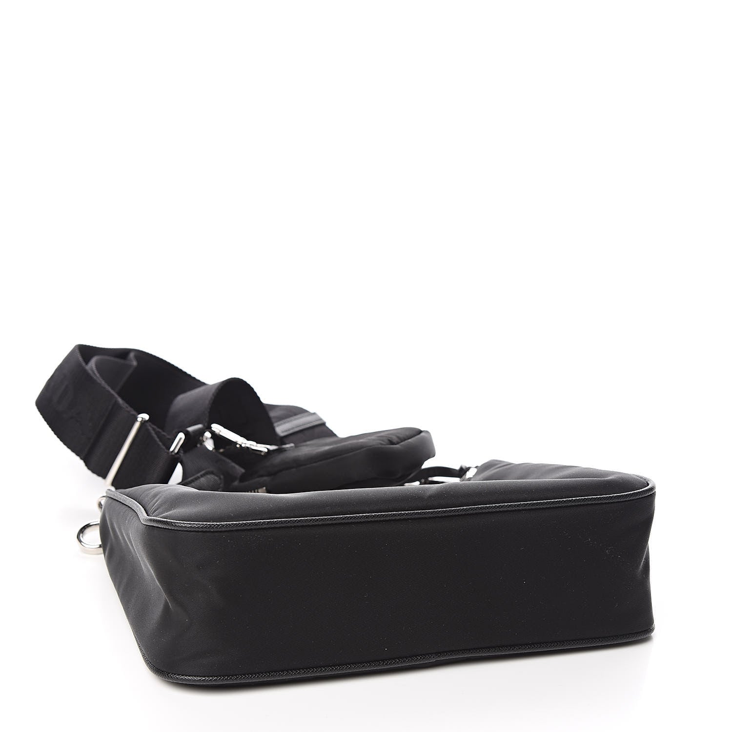 Prada Nylon Re-Edition 2005 Shoulder Bag Black 4 of 11
