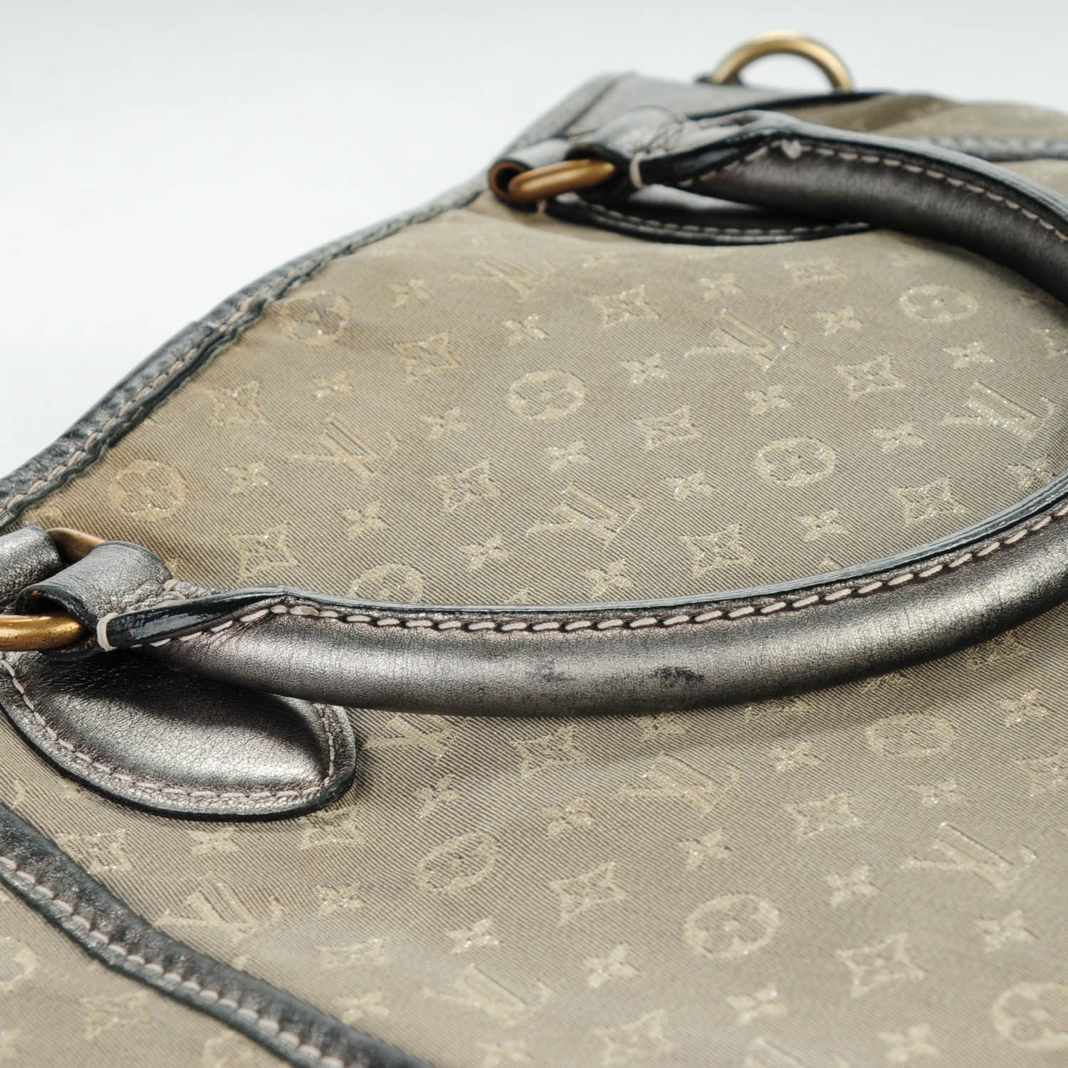 Louis Vuitton Mini Lin Monogram Besace Angele Platine 8 of 9