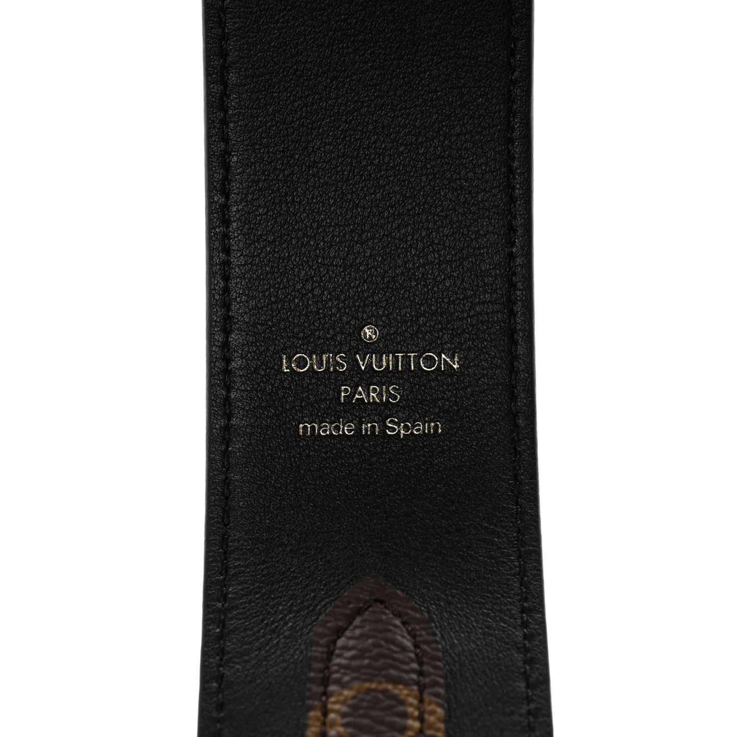 Monogram Bandouliere Shoulder Strap Black