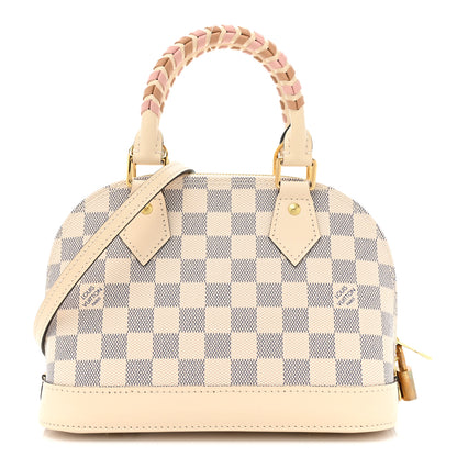 Louis Vuitton Damier Azur Braided Alma BB 1 of 8