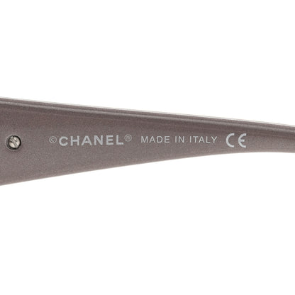 Chanel Swarovski Crystal Camellia CC Sunglasses 4164-B Purple 6 of 6