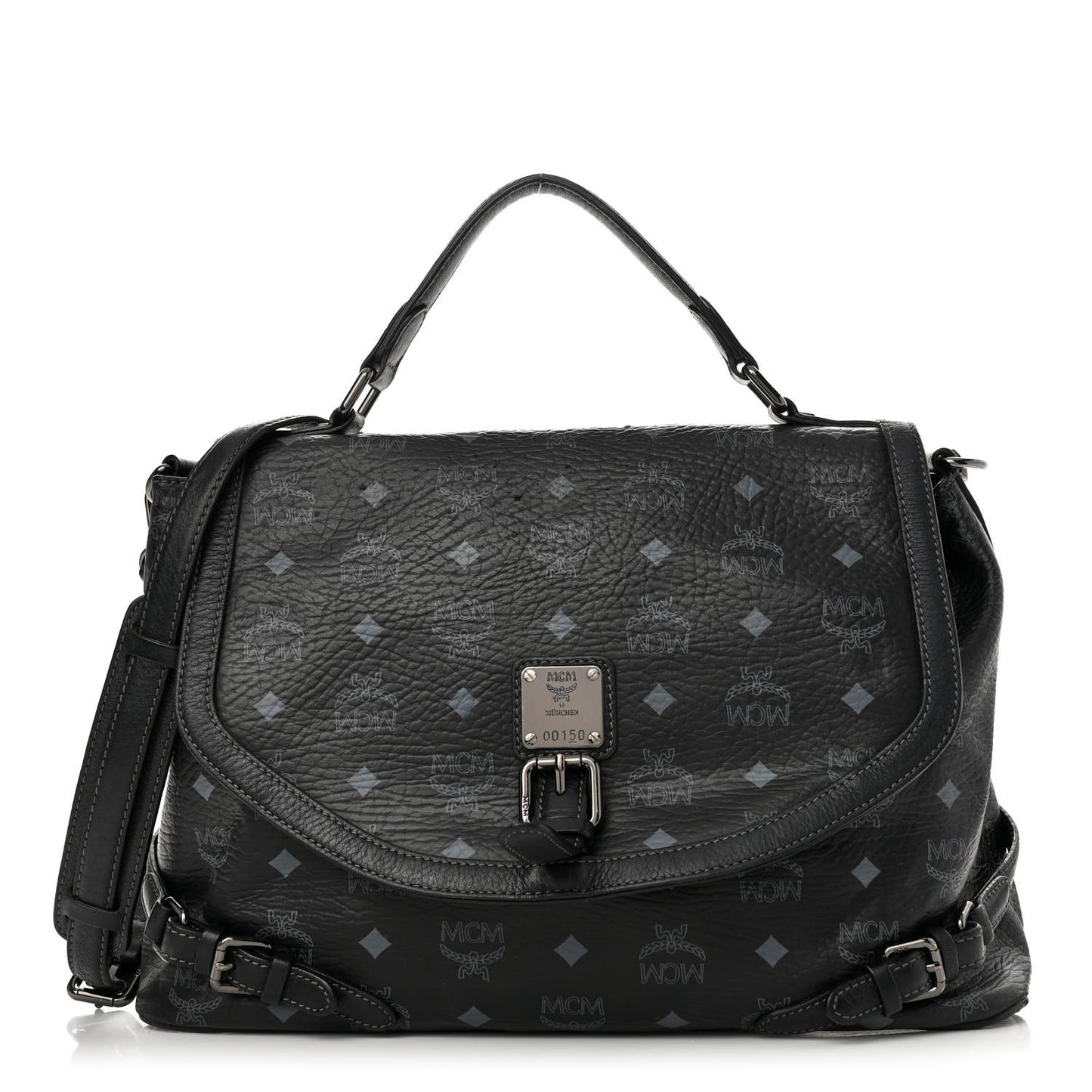 Visetos Medium Satchel Black