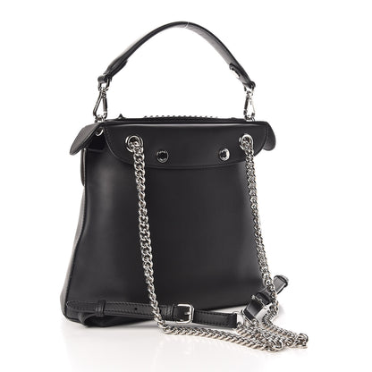 Fendi Vitello Century Opaco Large Back to School Backpack Black 3 of 9