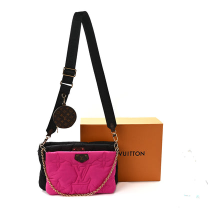Louis Vuitton Econyl Monogram Pillow Maxi Multi Pochette Accessories Black Fuchsia 9 of 9