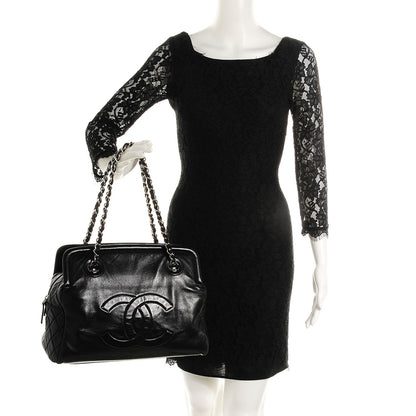Chanel Lambskin Timeless CC Tote Black 2 of 7