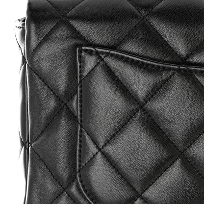 Chanel Lambskin Quilted Large CC Funky Town Flap Black 11 of 13