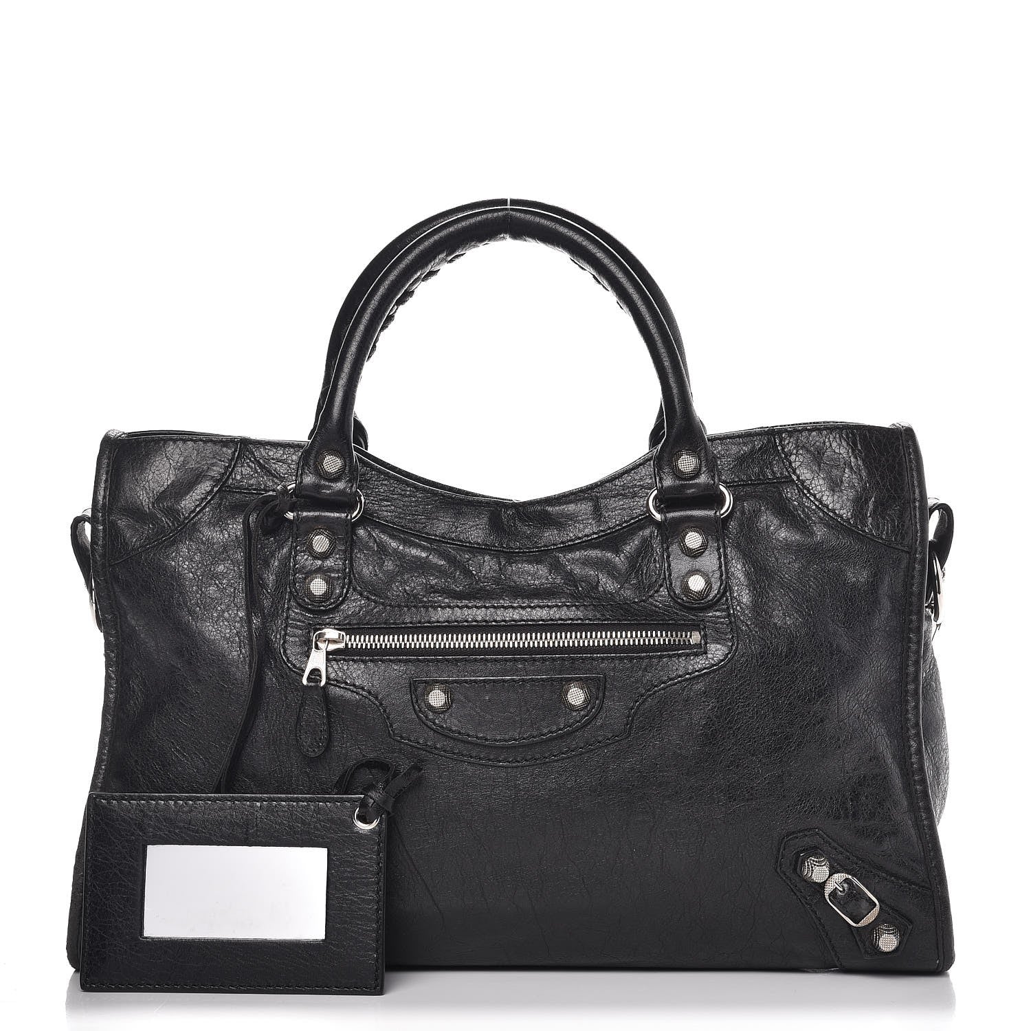 Balenciaga Agneau Giant 12 Silver Hardware City Black 1 of 10