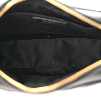 Saint Laurent Calfskin Matelasse Monogram Lou Camera Bag Black 5 of 14