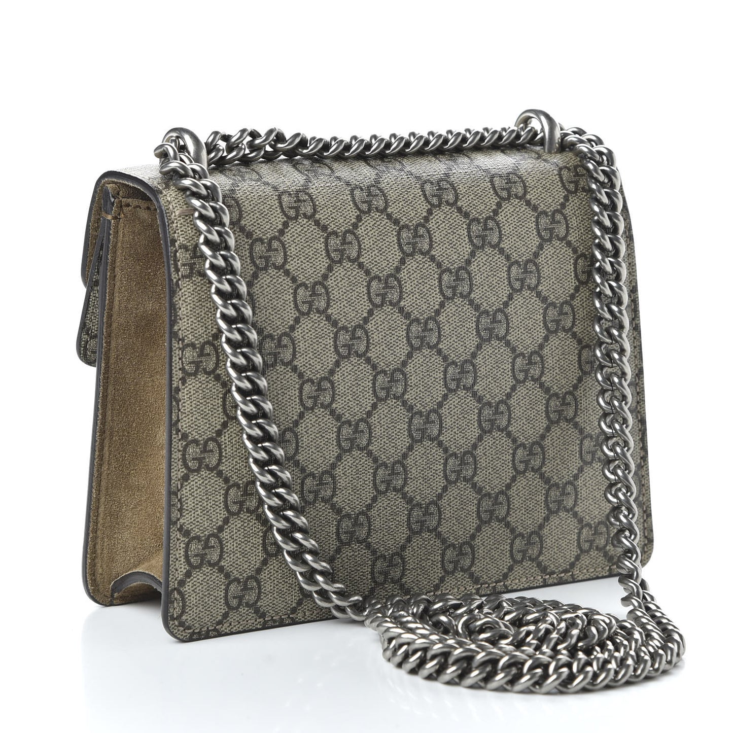GG Supreme Monogram Mini Dionysus Shoulder Bag Taupe