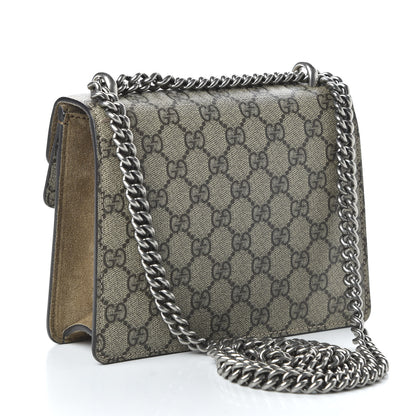 Gucci GG Supreme Monogram Mini Dionysus Shoulder Bag Taupe 3 of 10